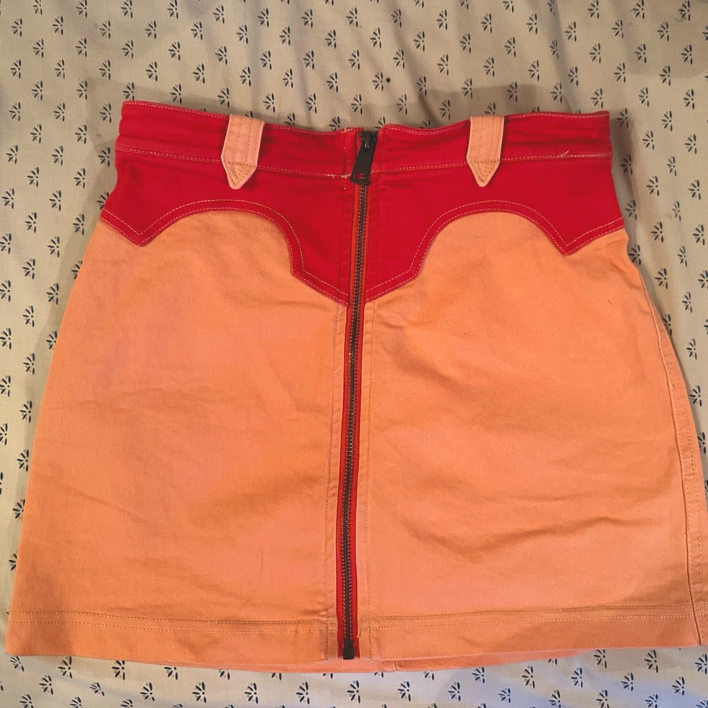 urban outfitters pink cowgirl skirt